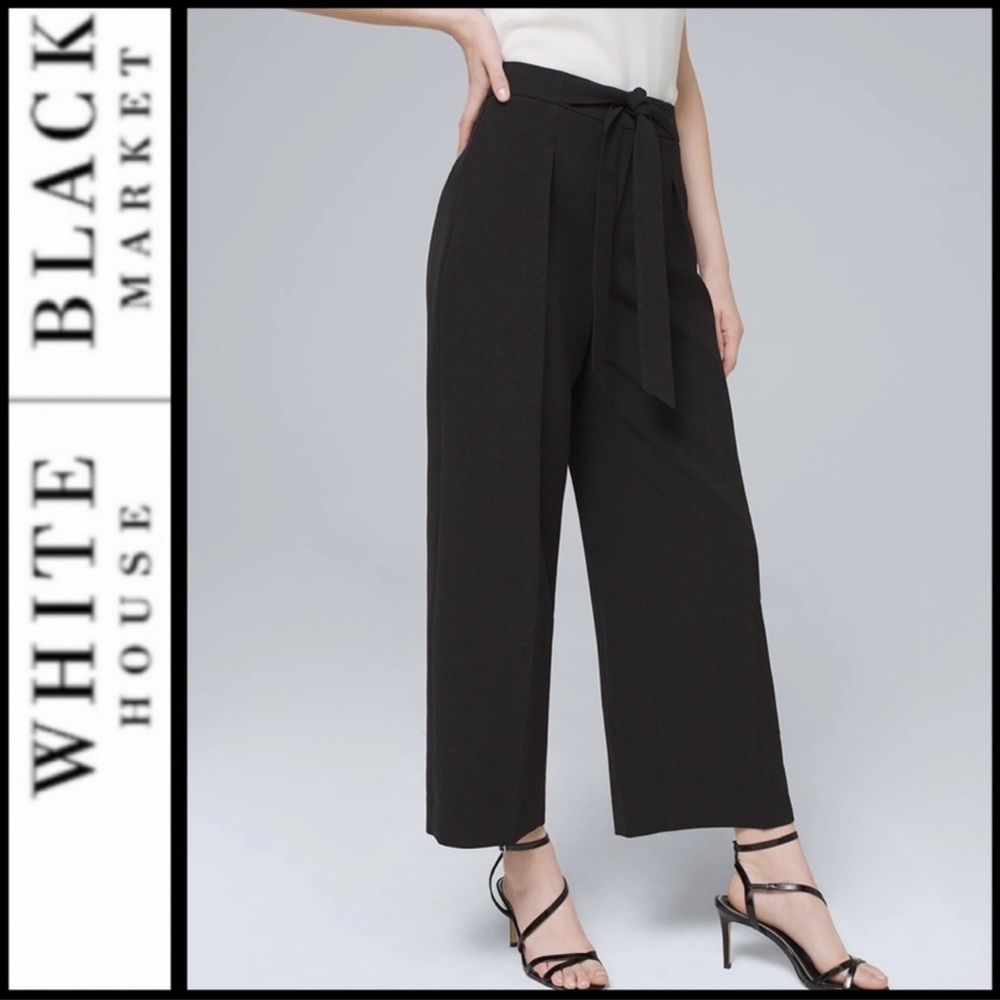 WHBM Wide Leg Crop Pants